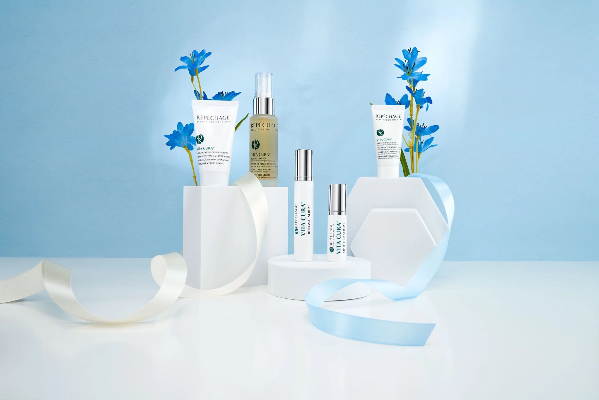 Repechage Vita Cura Starter Collection เซ็ททดลองต่อต้านริ้วรอย ผิวแห้ง ให้ผิวดูอ่อนกว่าวัย 0 กก.