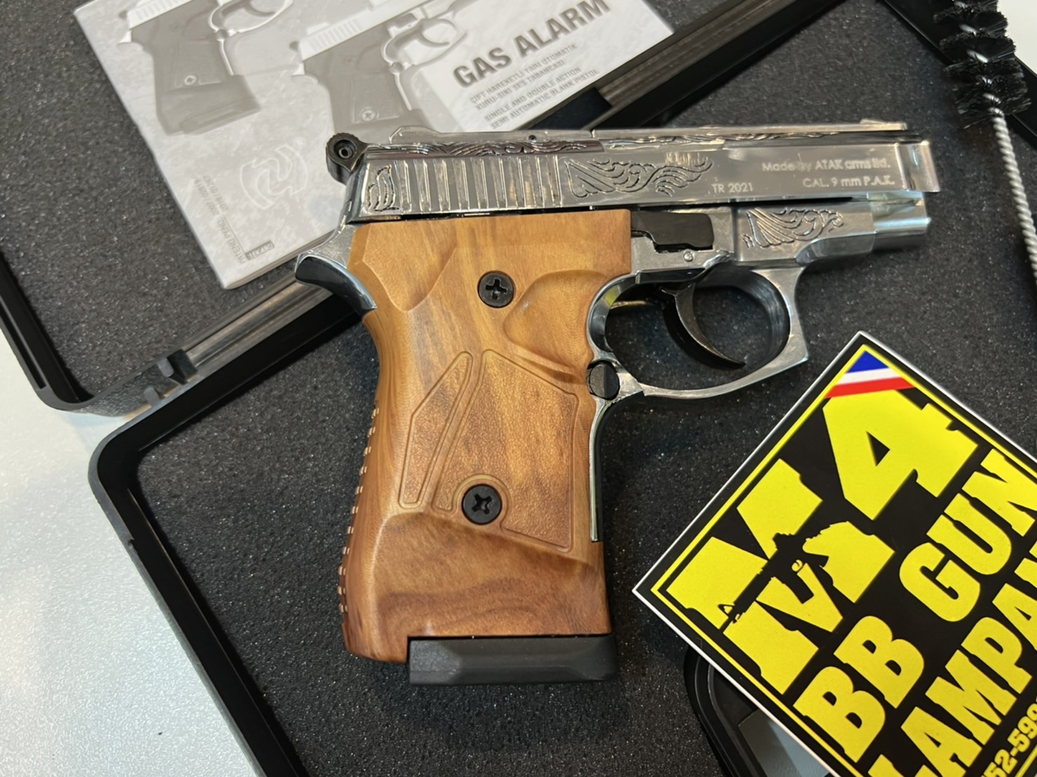 ZORAKI 914 AUTO เงินเงา-ลายไทย