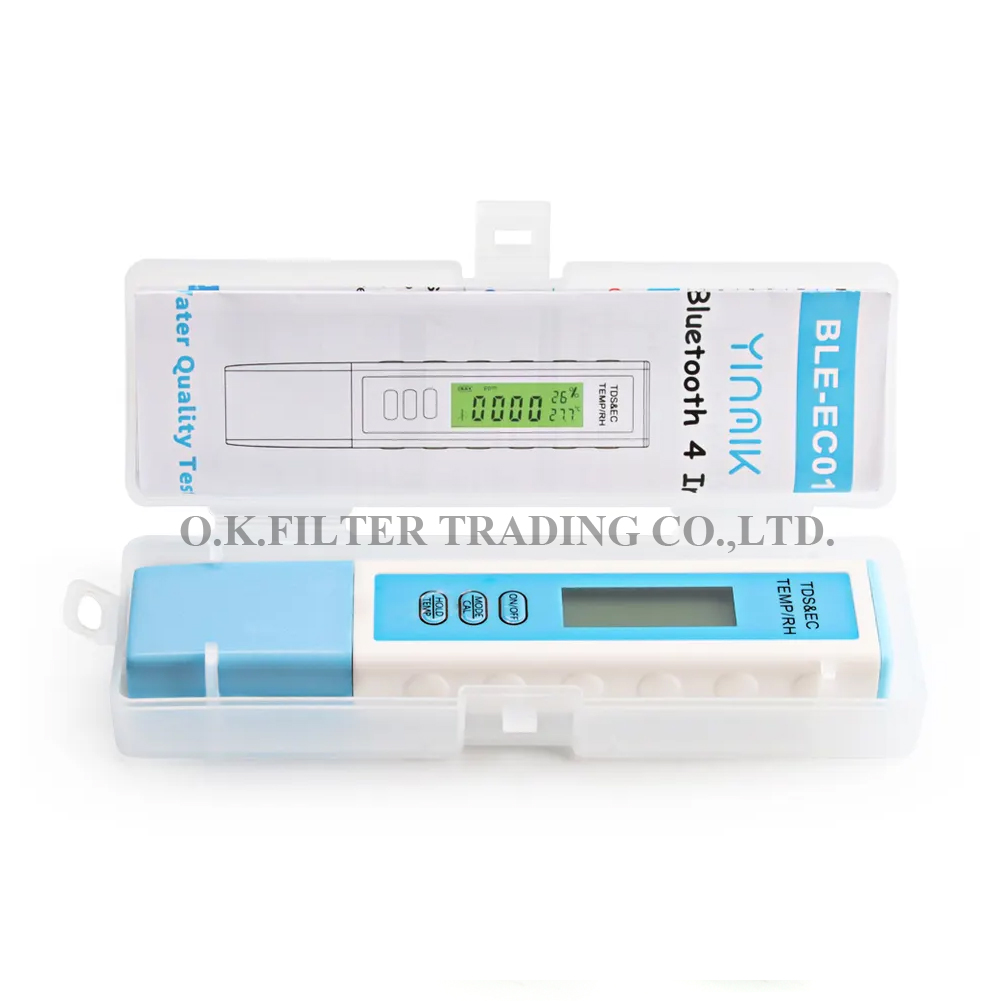 BLE-EC01 เครื่องวัดคุณภาพน้ำ 4 In 1 (TDS/EC/TEMP/RH) เชื่อมต่อ Bluetooth