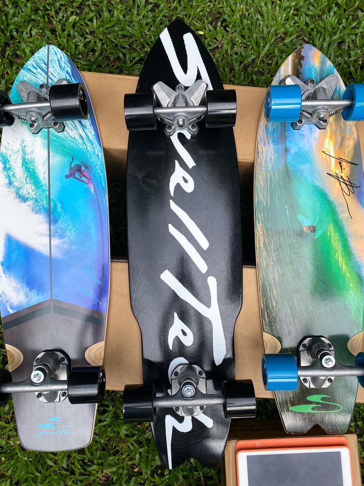 0202 us Swelltech Surfskate มือ1-2 ทรัคหมุน360องศา surf simulator ราคาสุดคุ้ม