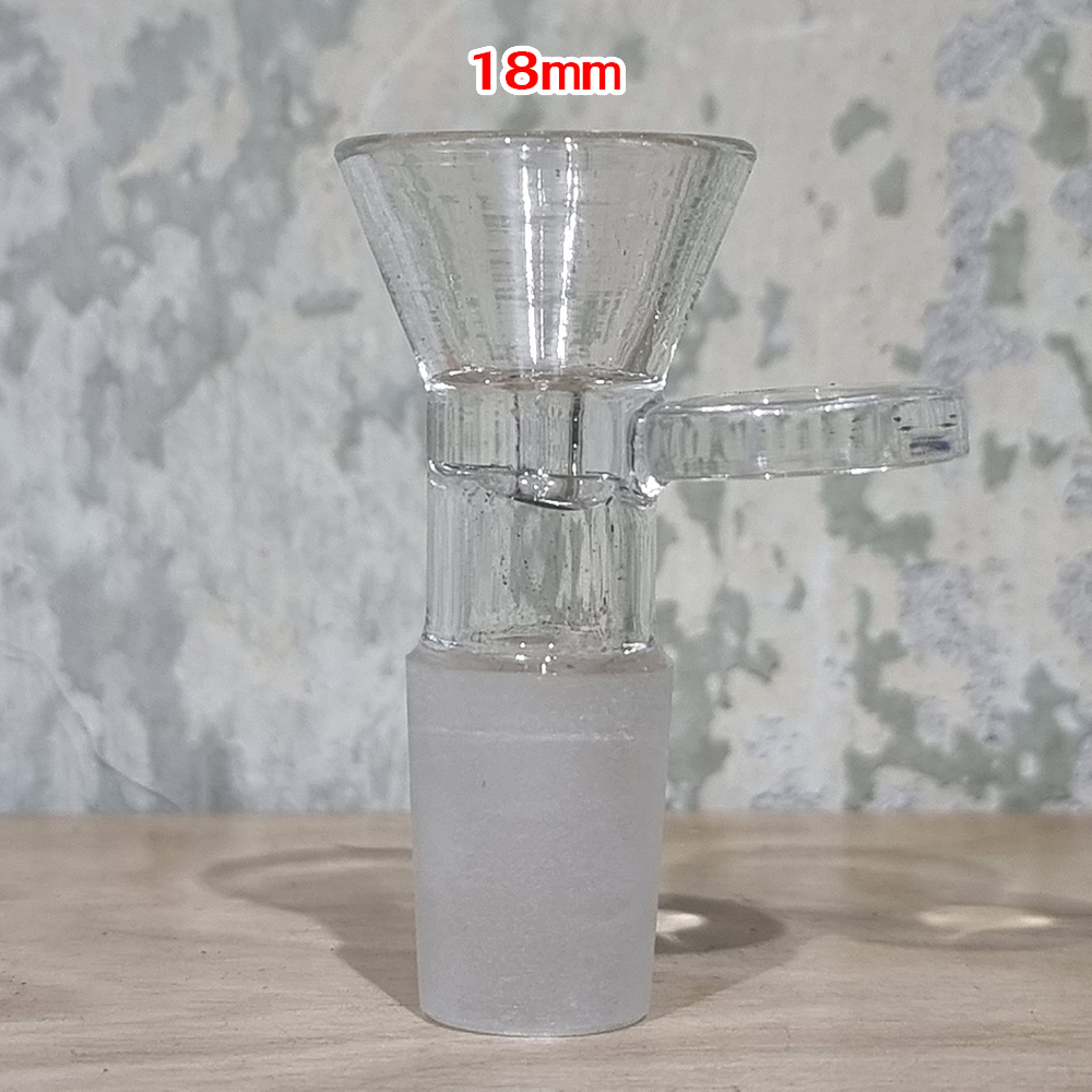 [1005] บัวผัน แก้ว ข้อต่อ 2ขนาดมาตราฐาน 14mm 18mm มีที่จับกันร้อน