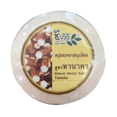 L08 [ชีววิถี] สบู่พฤกษาสมุนไพร สูตรทานาคา 150g.