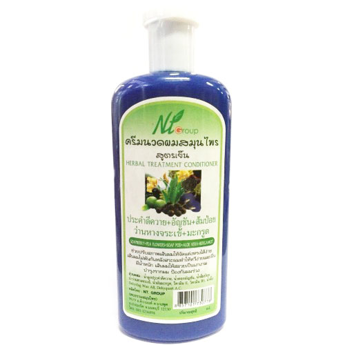 [พบธรรม] ครีมนวดผมสมุนไพร 5in1 สูตรเย็น 400ml.