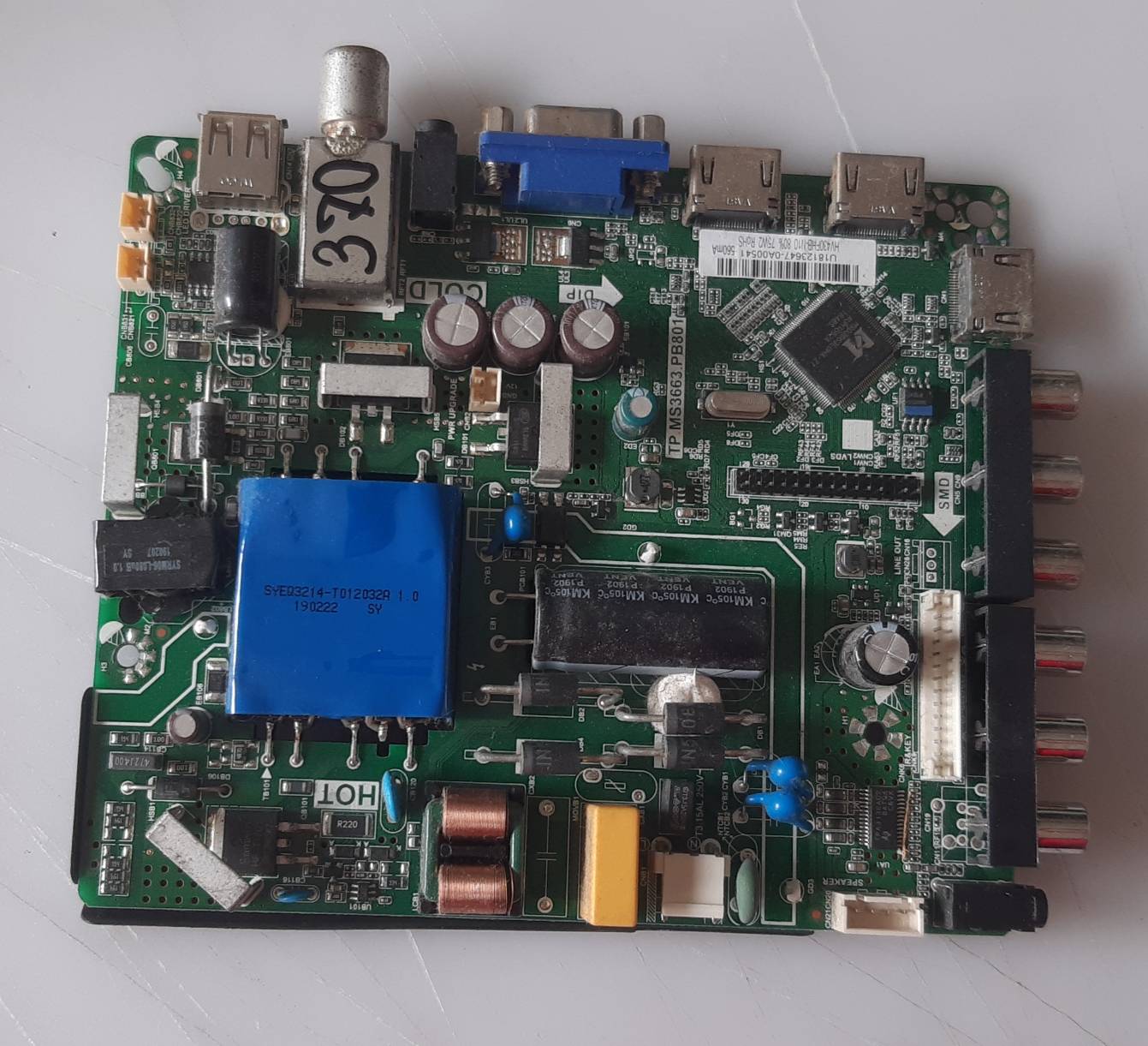 อันที่ 370 ALTRON LTV-4303 ซีสเตร็ม TP.MS3663.PB801 ดีเทสแล้ว