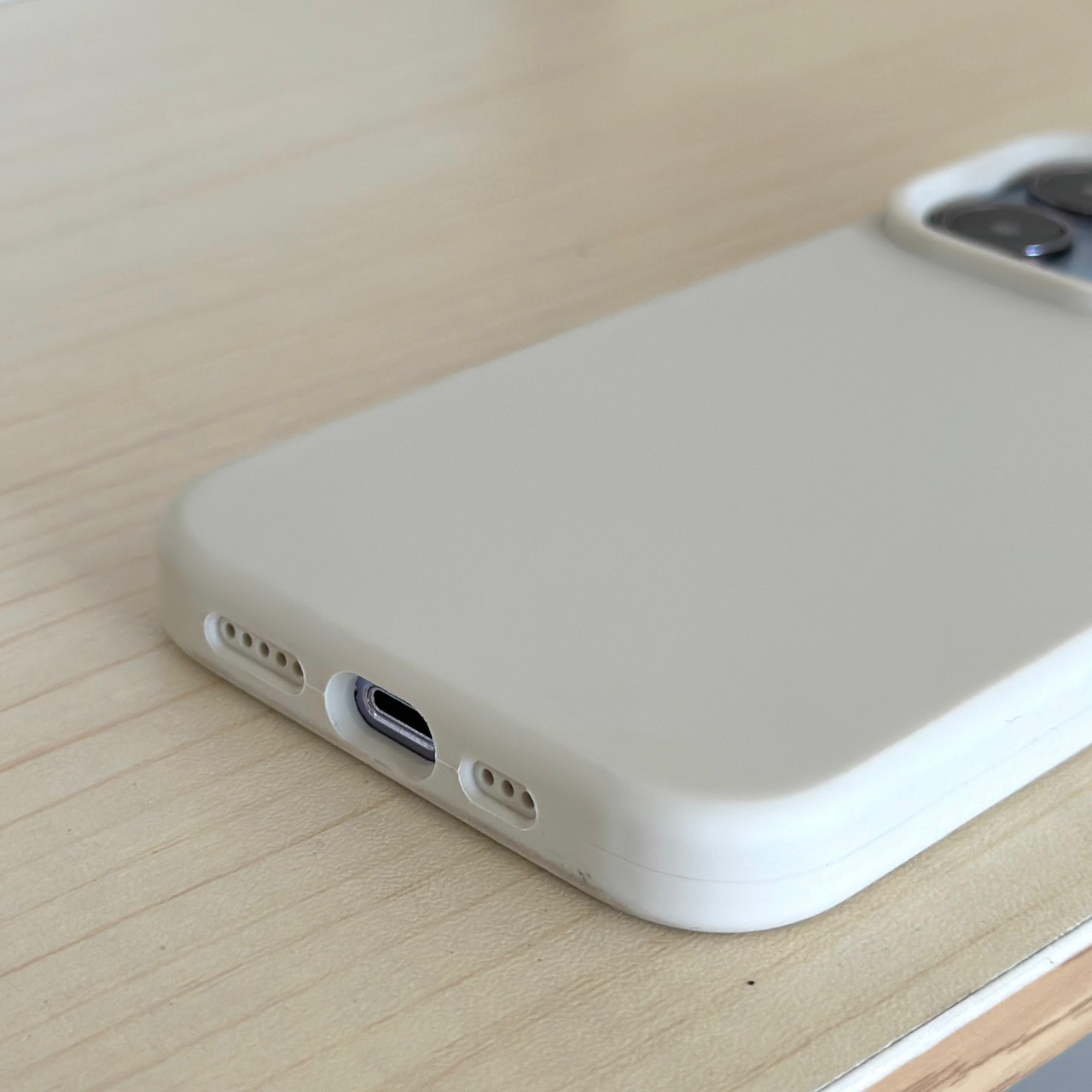 Silicone premium Case v.2 (cream colors)