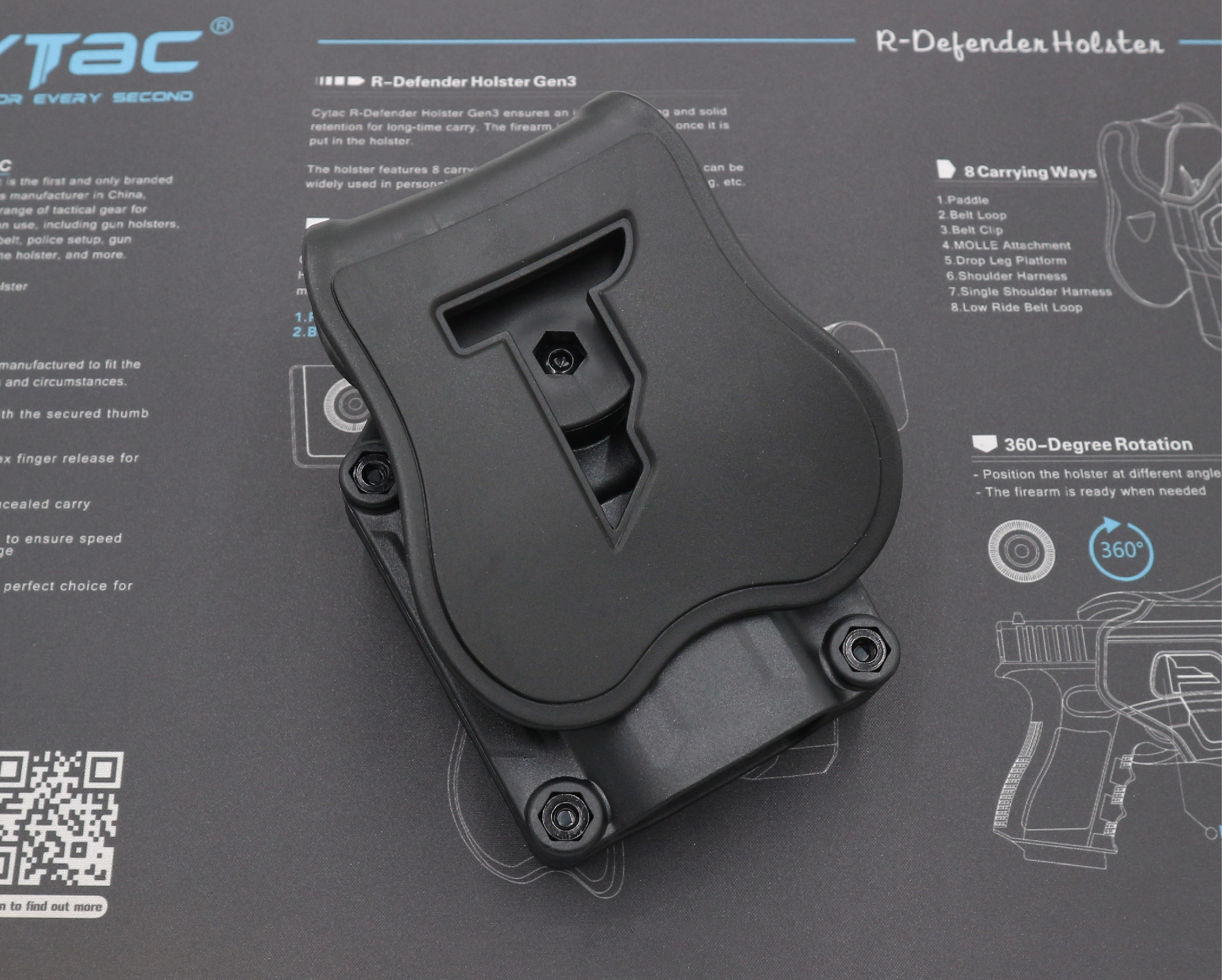 Cytac Mega-Fit Holster (K0550)