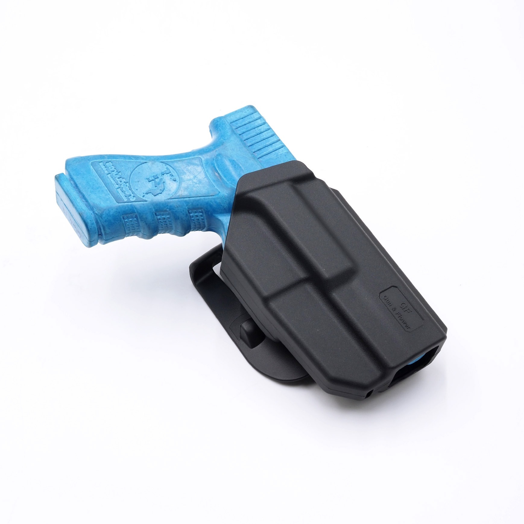 ซองพกนอก ปลดล็อคนิ้วโป้ง รุ่น Glock 17 GF (K0540)