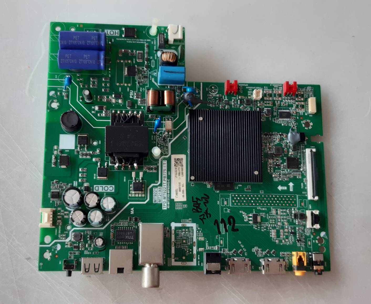 อันที่ 112 TCL 32S65A ซีสเตร็ม TPD.MT9221T.PB775 ดีเทสแล้ว