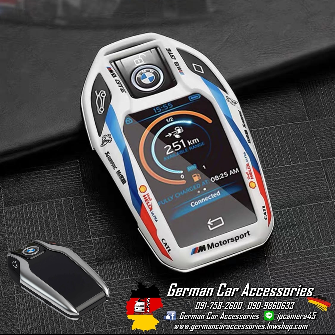 เคสกุญแจทรงDisplay BMW ลายรถแข่งGTE