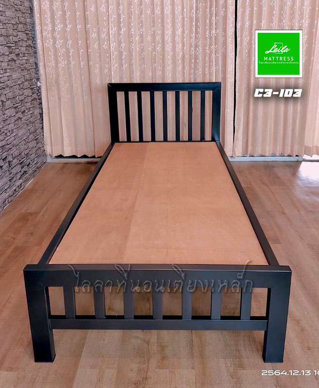C3-103 เตียงเหล็กชั้นเดียว 3 ฟุต