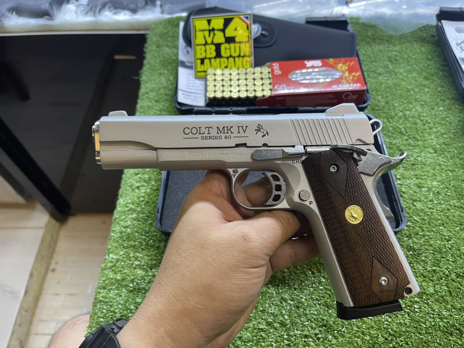 KUZEY M1911 ลาย Series 80 ลำกล้อง 5"ซาติน