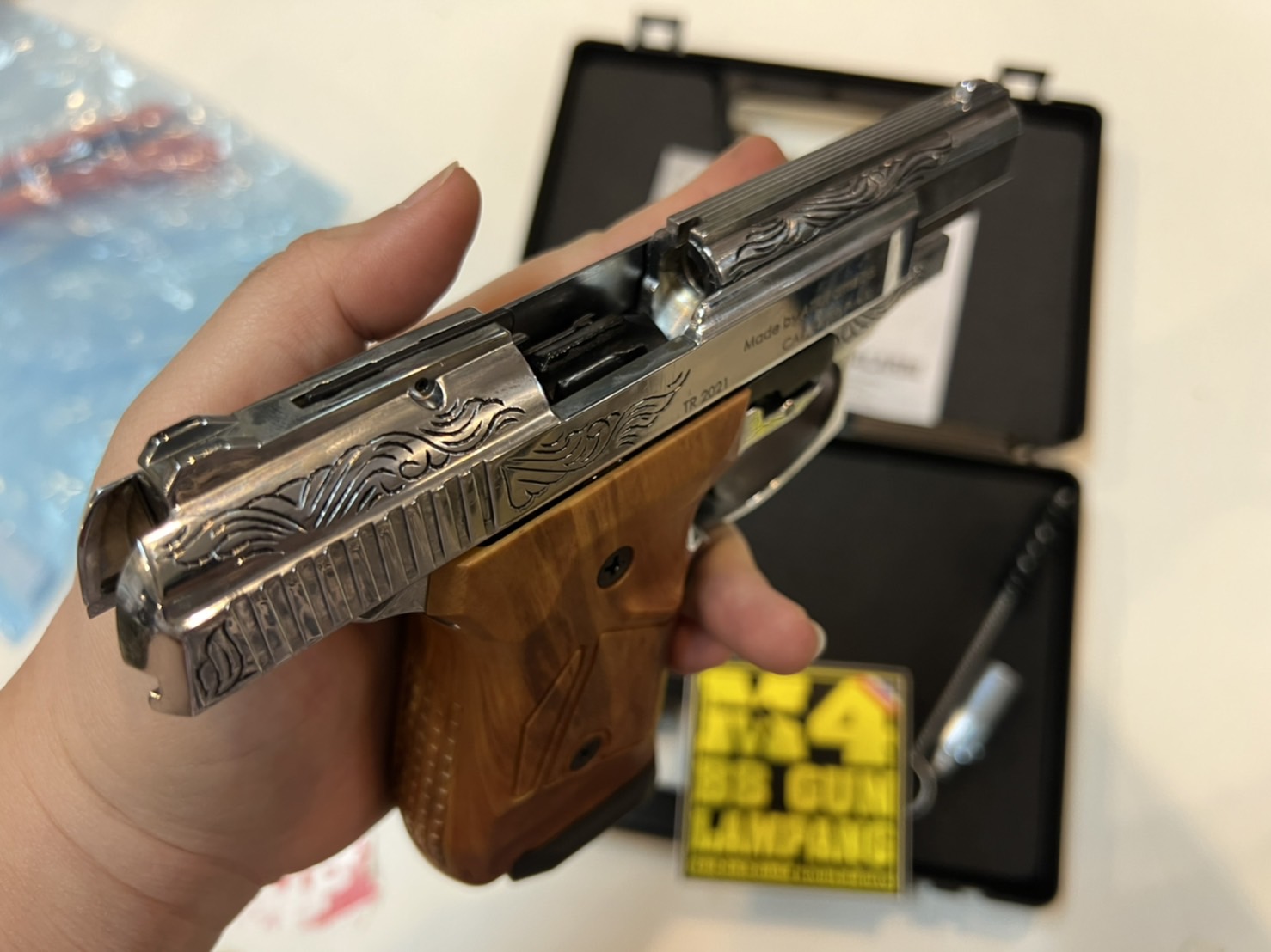 ZORAKI 914 AUTO เงินเงา-ลายไทย