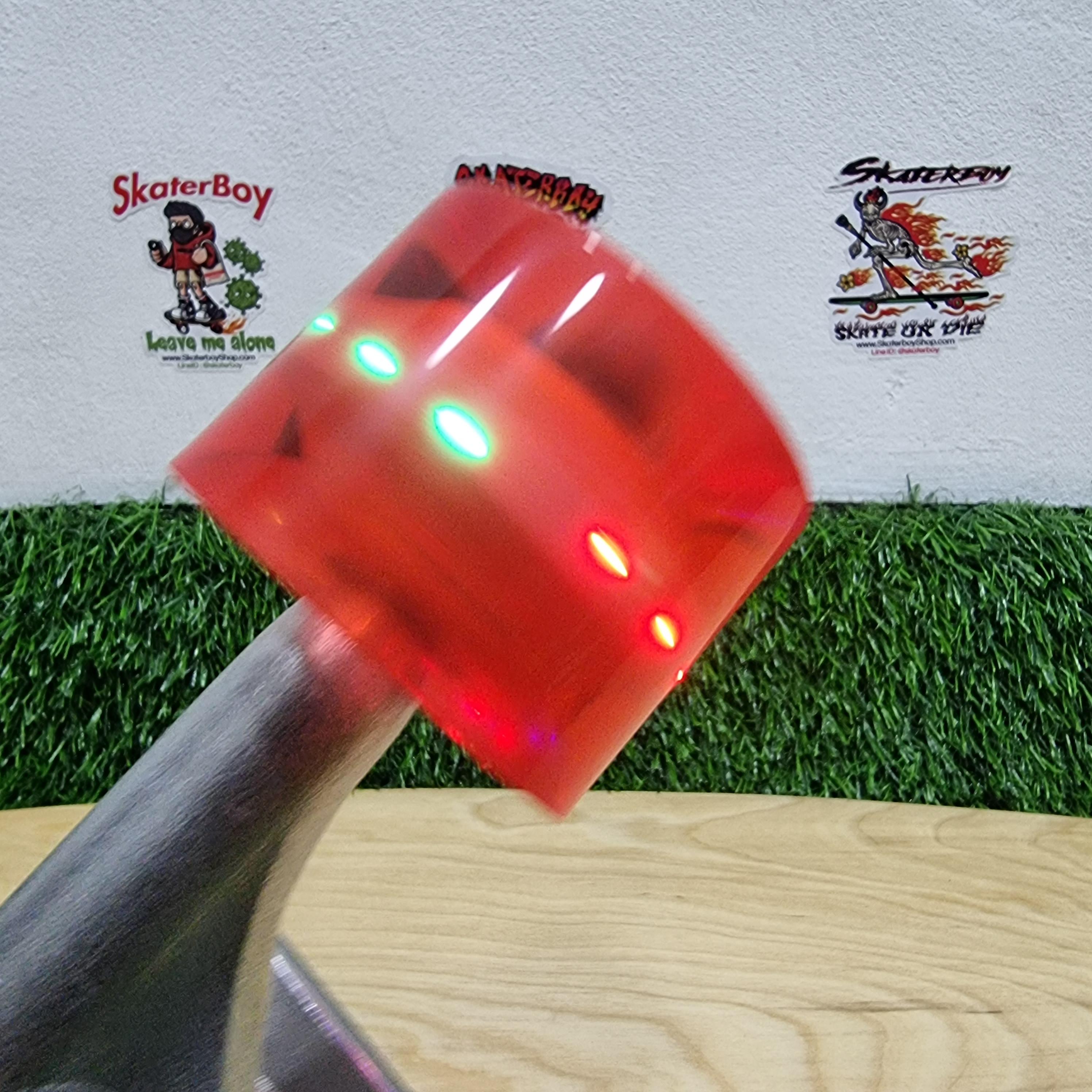 [0316][ลด50%] ล้อสเก็ตบอร์ด ล้อไฟ RGB มีสีล้อ 60*45mm 78A