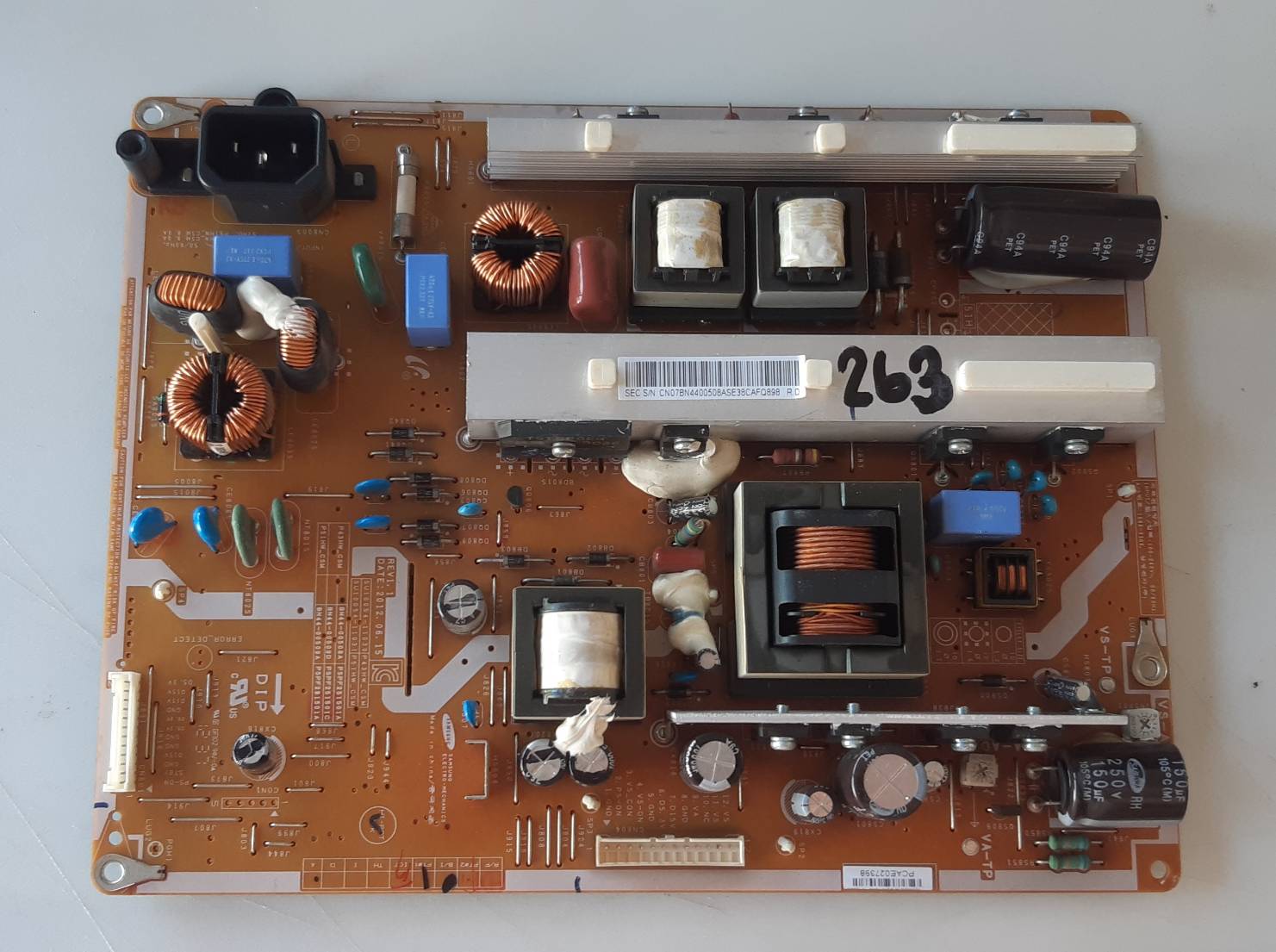 อันที่ 263 Samsung PS43E450A1R ซัฟฟลาย BN44-00508A ดีเทสเล้ว