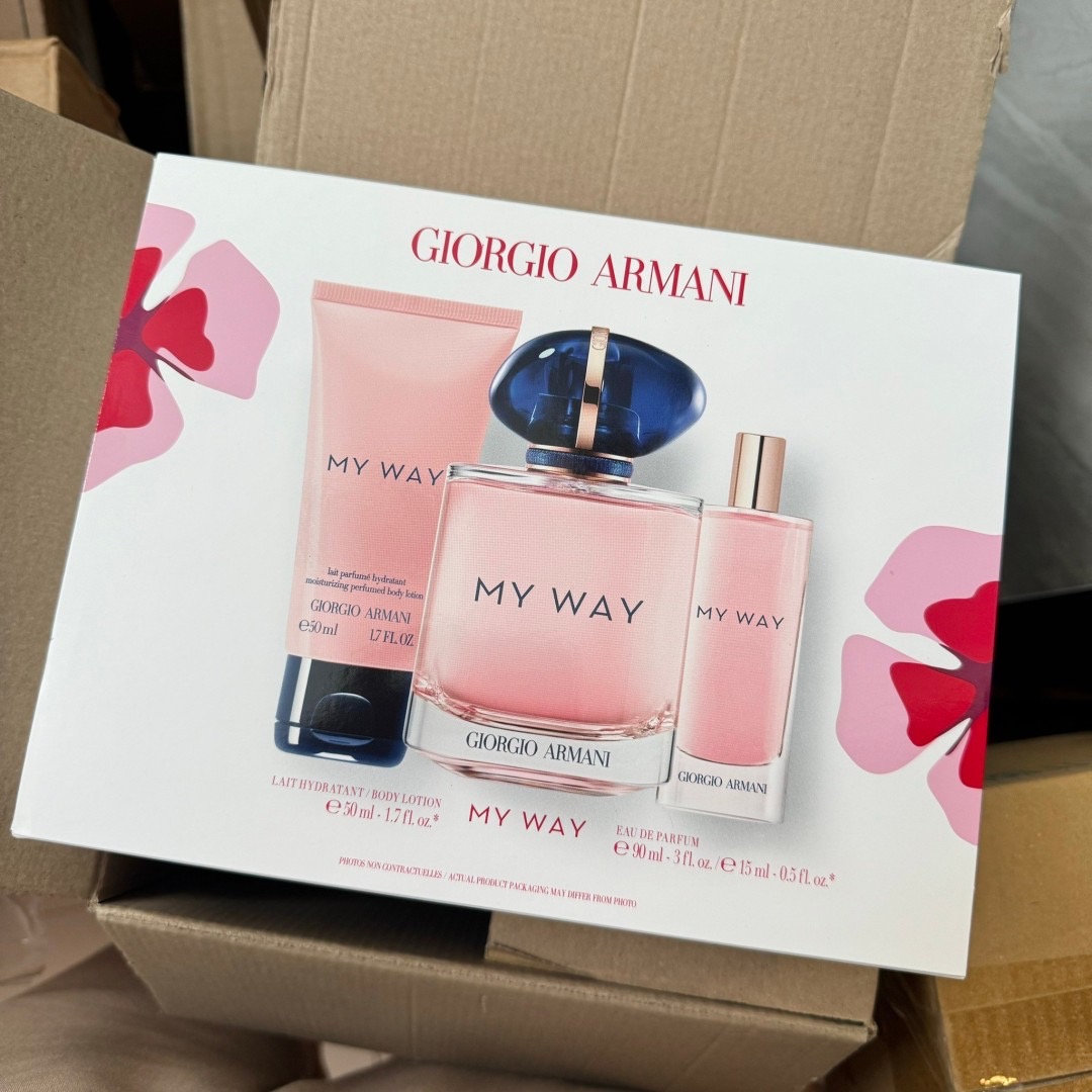 Giorgio Armani My Way Perfume & Lotion Gift Set 3 Pcs.