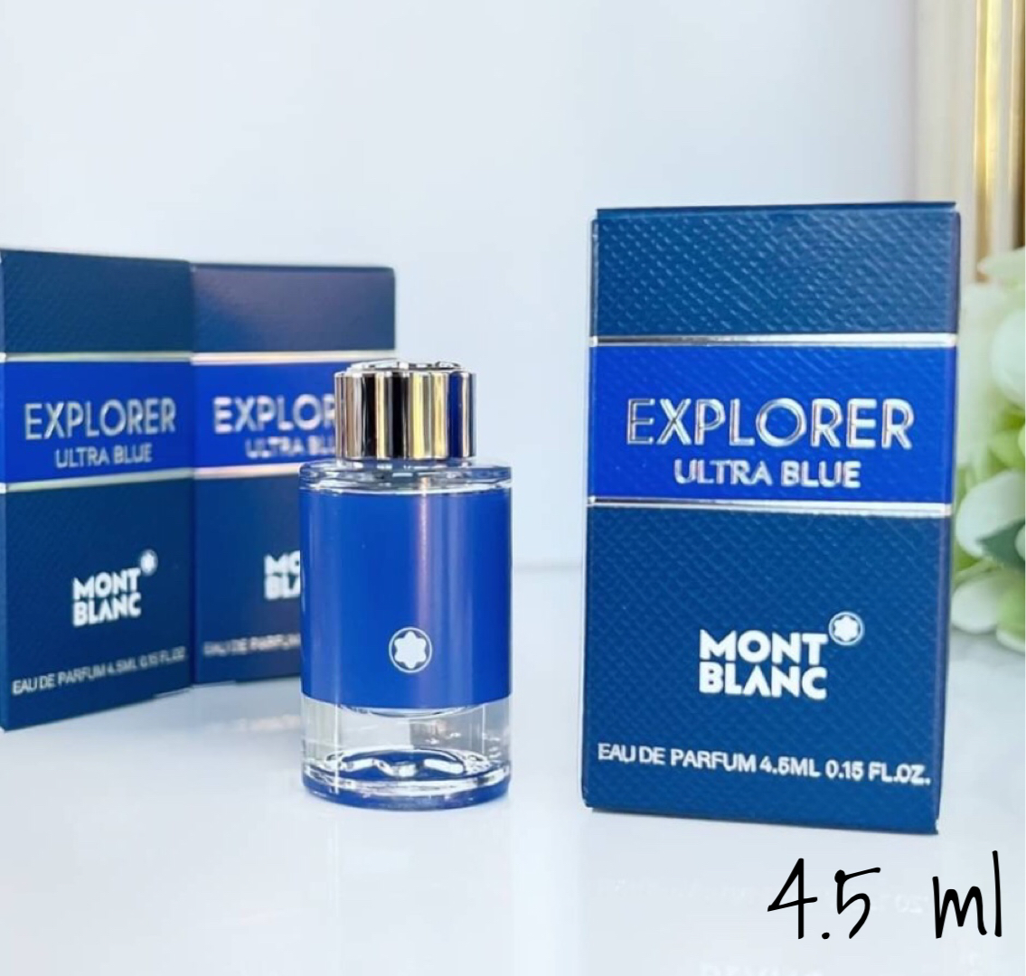 MONT BLANC Explorer Ultra Blue EDP ขนาดทดลอง 4.5 ml หัวแต้ม