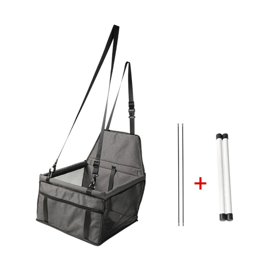 [1100] Pet car seat เบาะนั้งบนรถสำหรับ สุนัข แมว กันขนร่วง รอยข่วย รถเปื้อน