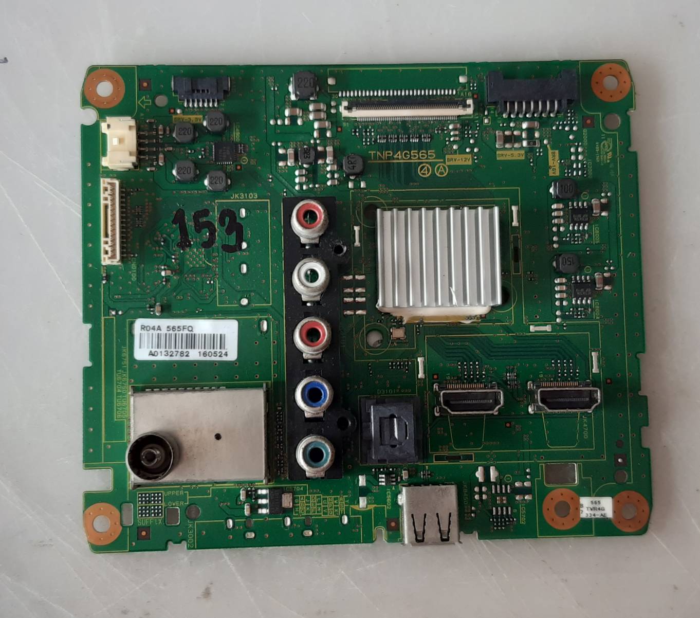 อันที่ 153 Panasonic TH-49D410T ซีสเตร็ม TNP4G565 51PIN ดีเทสแล้ว