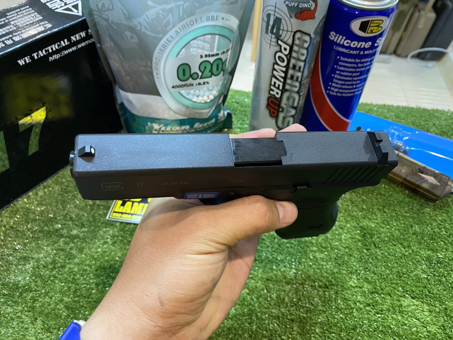 WE Glock17 Gen3 – สีดำ