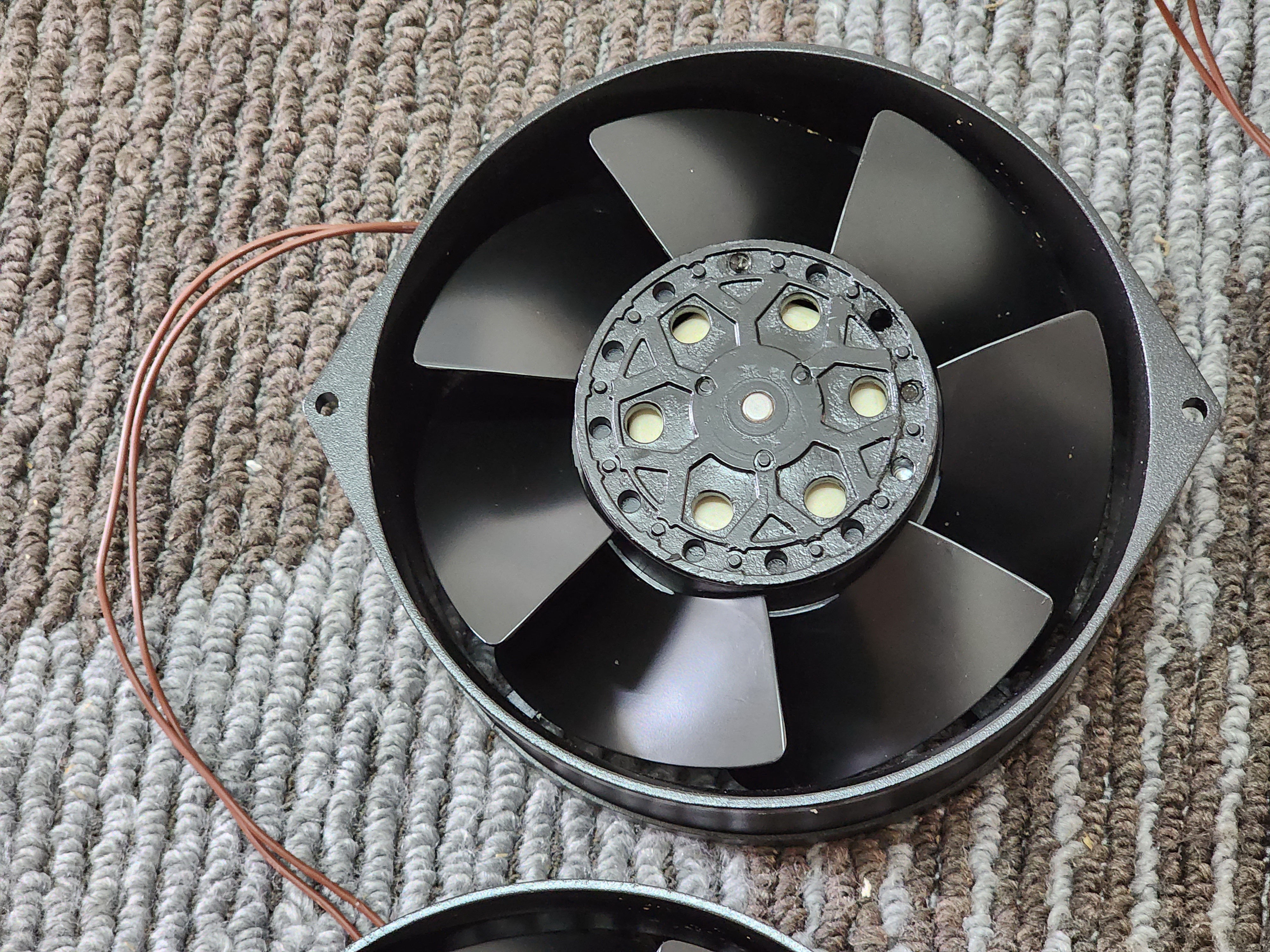 พัดลม AC 220Vac 6 นิ้ว 7 นิ้ว ใบพัดเหล็ก เพื่องานซ่อมด่วน