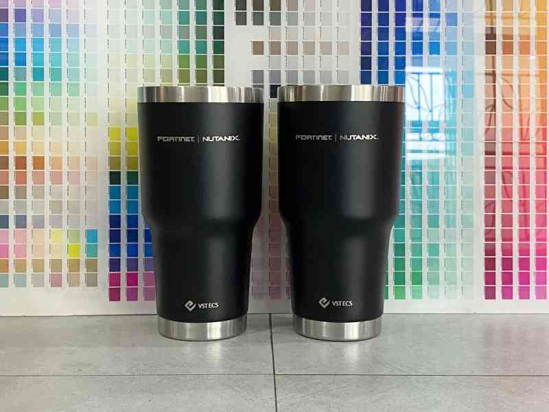 สลักโลโก้บริษัท เลเซอร์โลโก้บริษัท 2 จุด