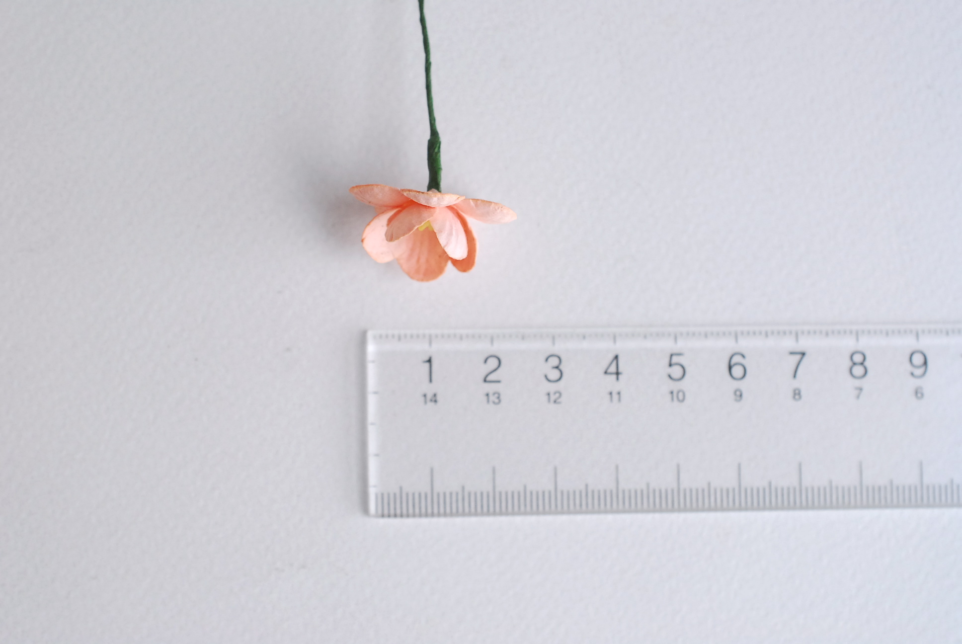 ดอกไม้กระดาษสา ดอกซากุระกระดาษ ดอกไม้กระดาษสาราคาส่ง ดอกไม้กระดาษสำหรับตกแต่งของชำร่วย งานแต่งงาน ทำช่อดอกไม้ติดอกเจ้าบ่าว ข้อมือดอกไม้เจ้าสาว ขนาด2.5 cm. 50 ดอก Paper flowers supplies: DIY wedding tools Cherry blossom (Sakura) 50 pcs. size 2.5 cm.