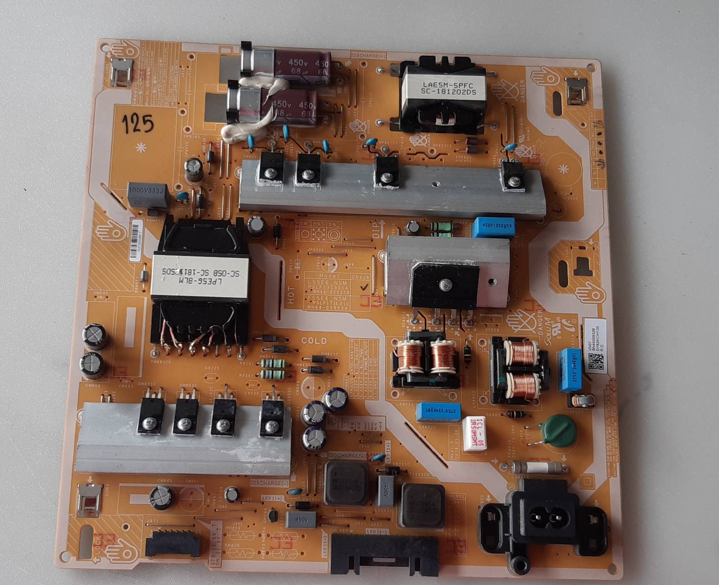 อันที่ 125 Samsung UA55NU7300K ซัฟฟลาย BN44-00932B ดีเทสแล้ว