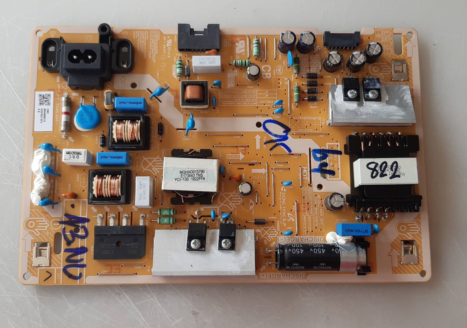 อันที่ 822 Samsung UA43NU7100K ซัฟฟลาย BN44-00947A ดีเทสแล้ว