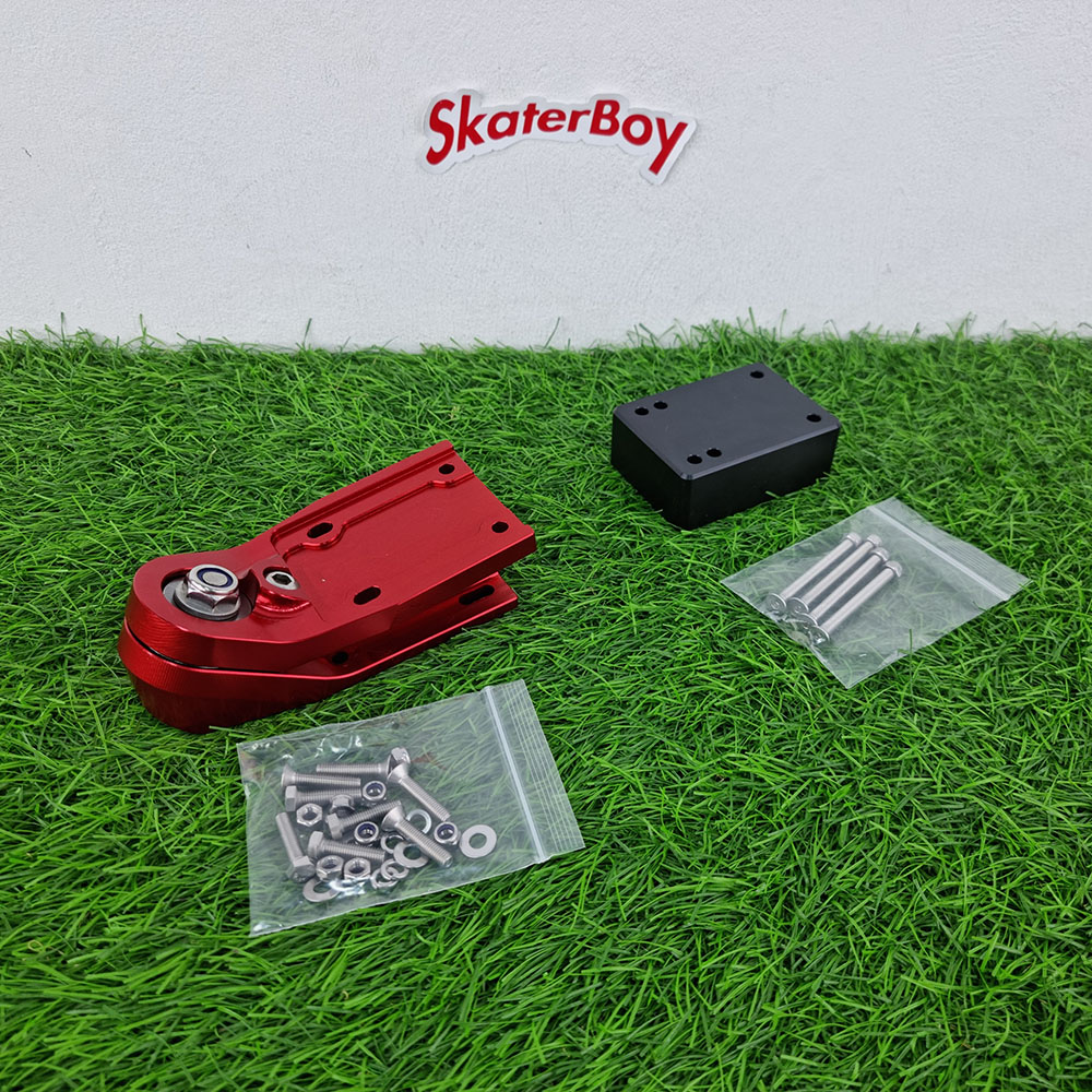 [0307] Adapter Surf skateboard ระบบบูชชิ่งสี่เหลี่ยมWTB ปลดล็อค Limit ได้ งานCNC พร้อมชุดติดตั้ง [งานไทย]