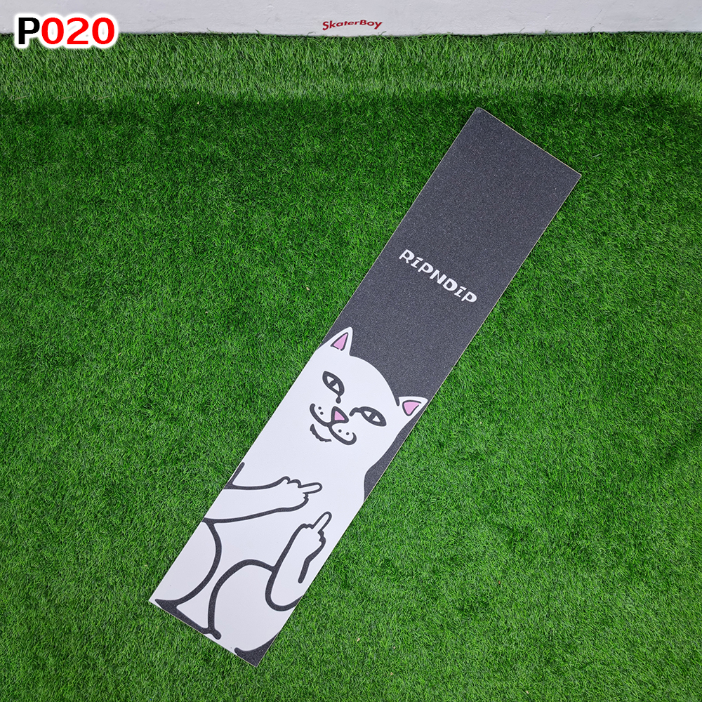 0303 สติ๊กเกอร์ กระดาษทราย 120x26 cm สำหรับ สเก็ตบอร์ด เซิร์ฟสเก็ต ลองบอร์ด Graphic Grip Tape skateboard longboard surf skate