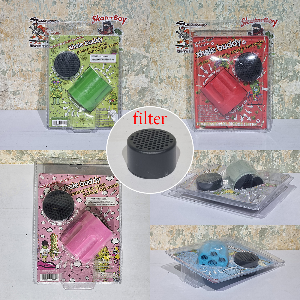 [1007] smoke buddy xhale buddy กรองควัน เก็บควัน เก็บกลิ่น ฟอกอากาศ เปลื่องกรองได้ carbon filter ในรถ