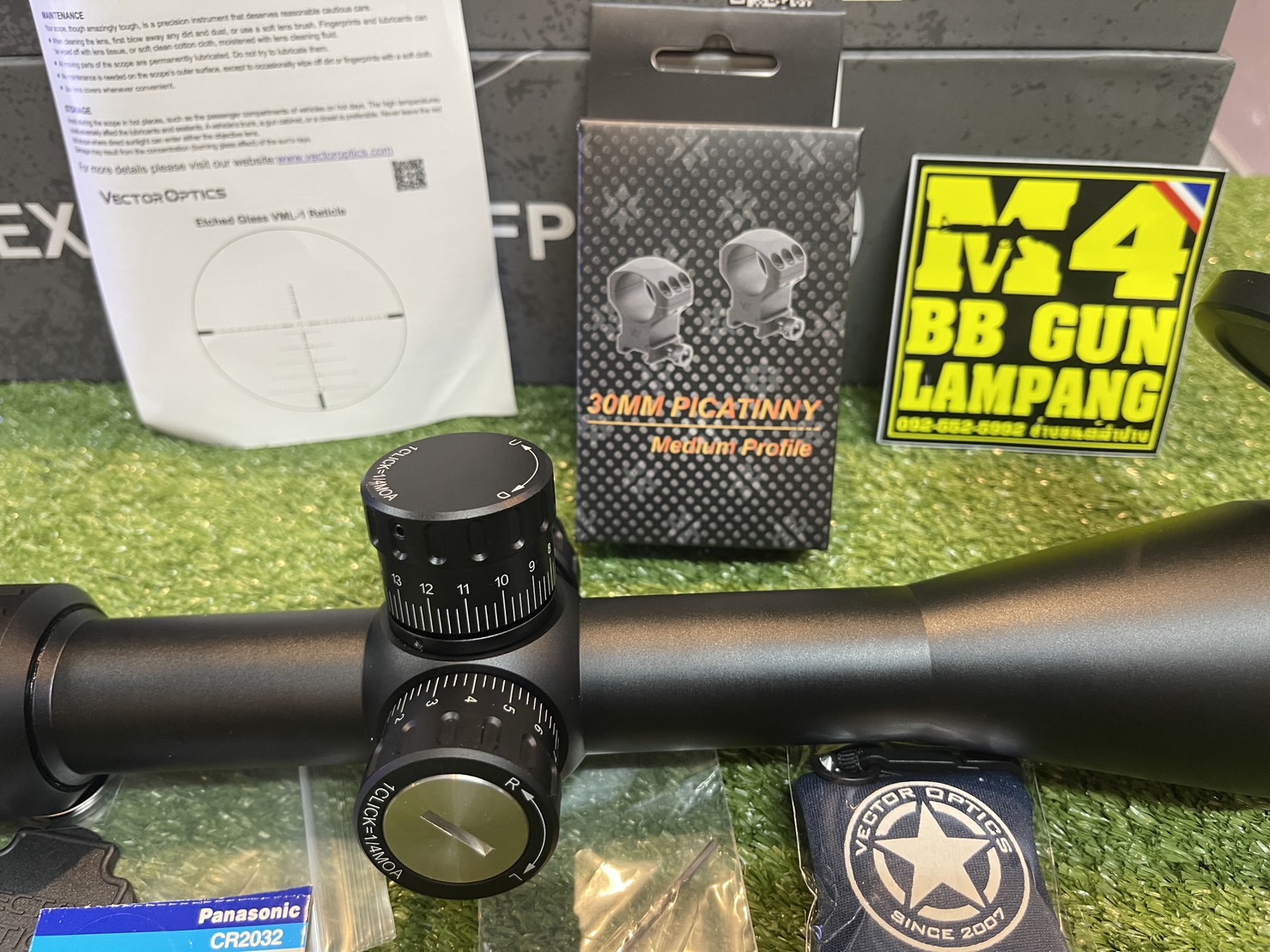 Scope:Vector Optics Tourex 6-24x50FFP