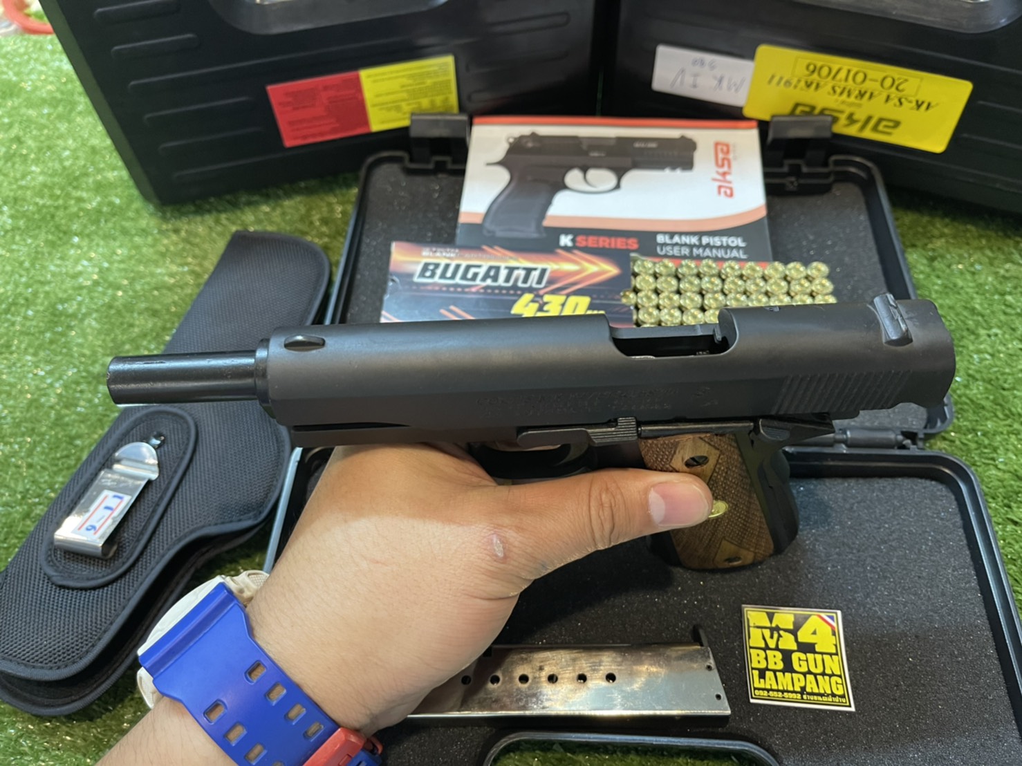 AKSA COLT 1911 ลาย Series 70 สีดำ