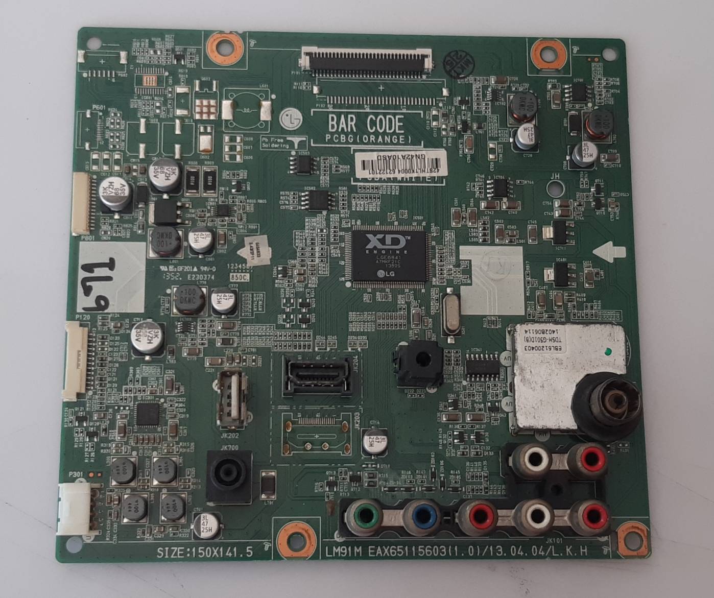 อันที่ 671 LG ซีสเตร็ม EAX65115603 EBL61200403 30PIN ดีเทสแล้ว