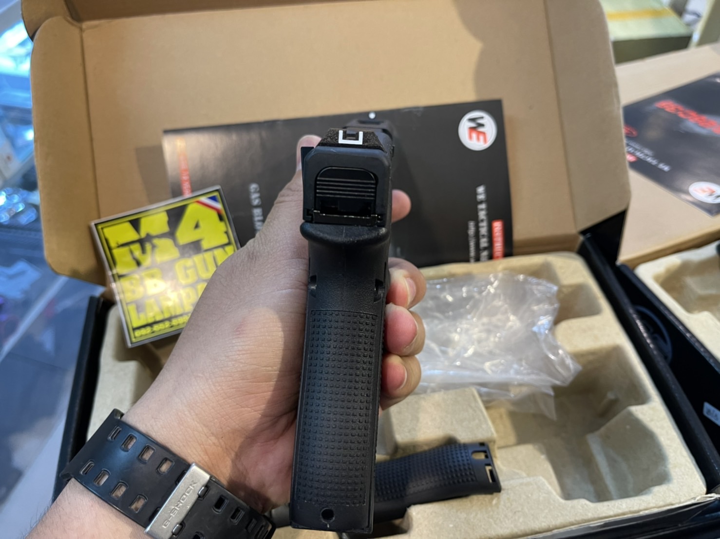 WE Glock18 Gen4 (Full Auto) – สีดำ