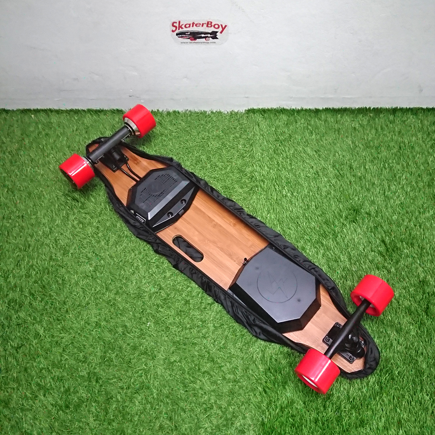 [0319] ผ้าคลุม สเก็ตบอร์ด Longboard หิ้วเข้าห้าง ขึ้นรถไฟฟ้า กันกระดาษทรายขูด