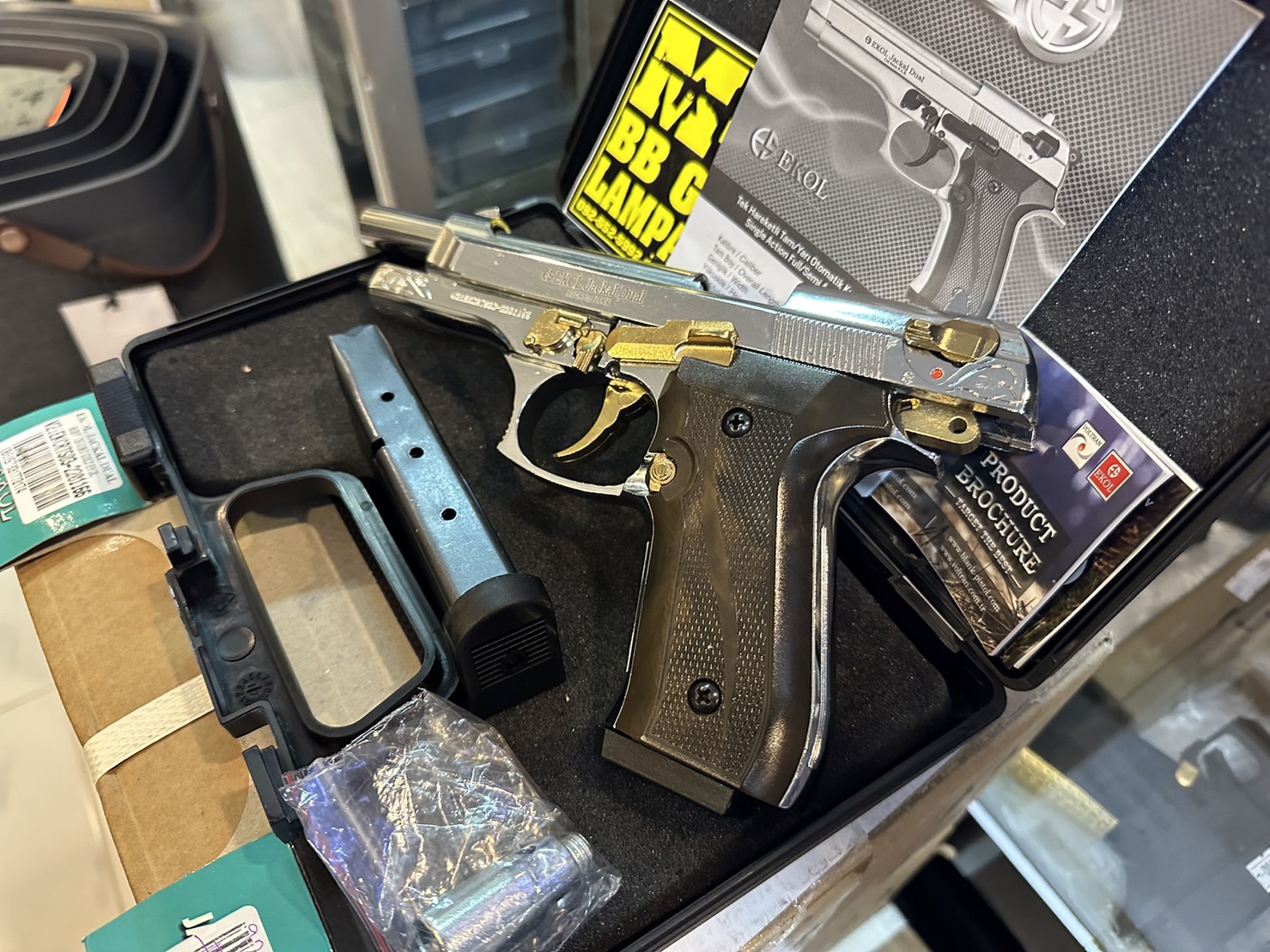 EKOL Jackal Dual เงินเงา ไกรทอง ลายไทย