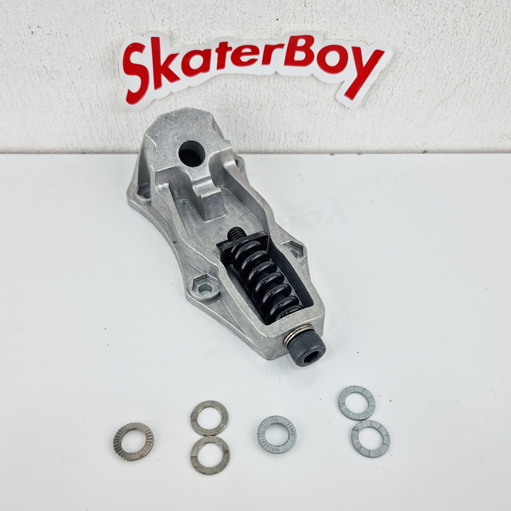 [0313] น็อตกันคลายสำหรับ น็อตยึดสปริง สแตนเลส เหล็ก สำหรับทรัค CX7 และ adapter SM