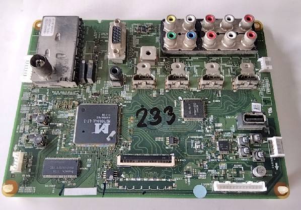 อันที่ 233 TOSHIBA 32AV700E ซีสเตร็ม V28A00112301 ดีเทสแล้ว 30PIN พับ