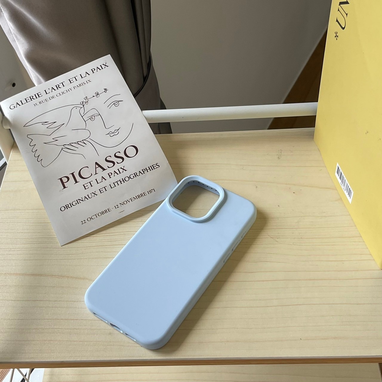 Silicone premium case v.3 (baby blue colors)