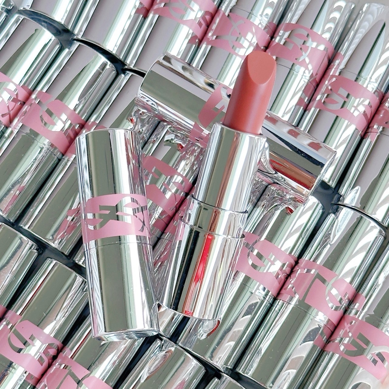 ลิปสติก YSL Loveshine Lipstick 1.3g # 201 Rosewood Blush