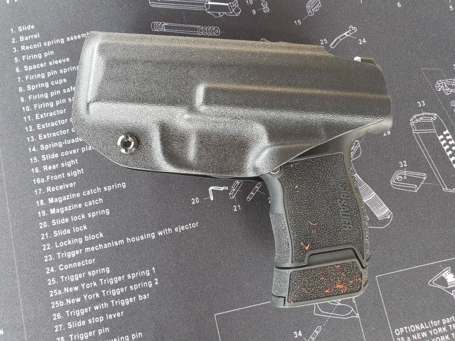 BBF Make Kydex Holster ซองพกใน KYDEX _Sig Sauer P320(KO570)
