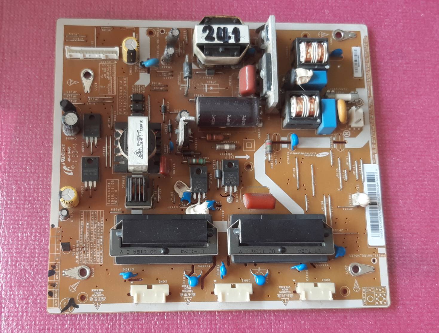 อันที่ 241 TOSHIBA 24PB1T ซัฟฟลาย V71A00021600 ดีเทสแล้ว