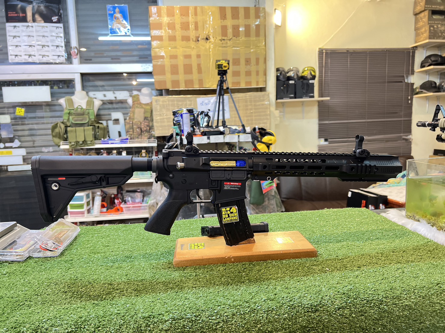 E&C 839 S2 : SAI GRY AR-15 SBR บอดี้โลหะ