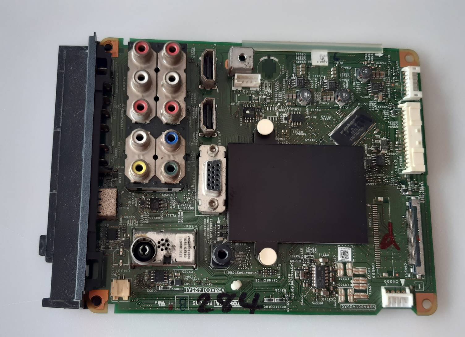 อันที่ 284 TOSHIBA 40PB200T ซีสเตร็ม V28A001425A0 51PIN ดีเทสแล้ว