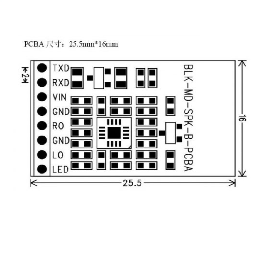 Audio Bluetooth Speaker Module(OVC3860)
