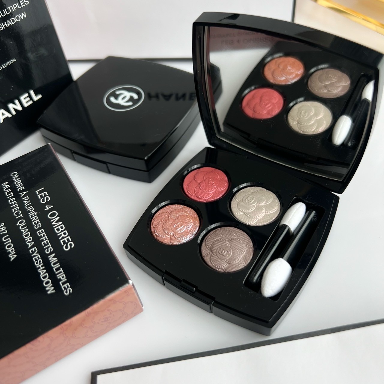 อายแชโดว์ Chanel Les 4 Ombres Multi Effect Quadra Eyeshadow 2g. # 387 Utopia Limited