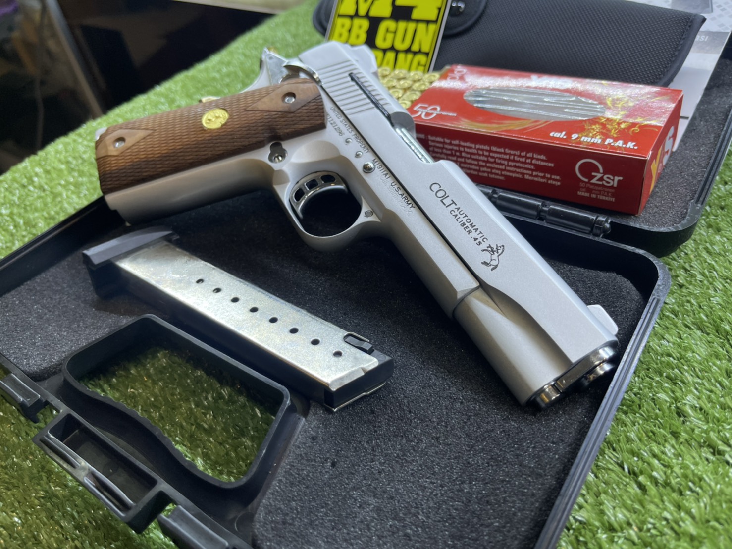 KUZEY M1911 ลาย Government ลำกล้อง 5" ซาติน