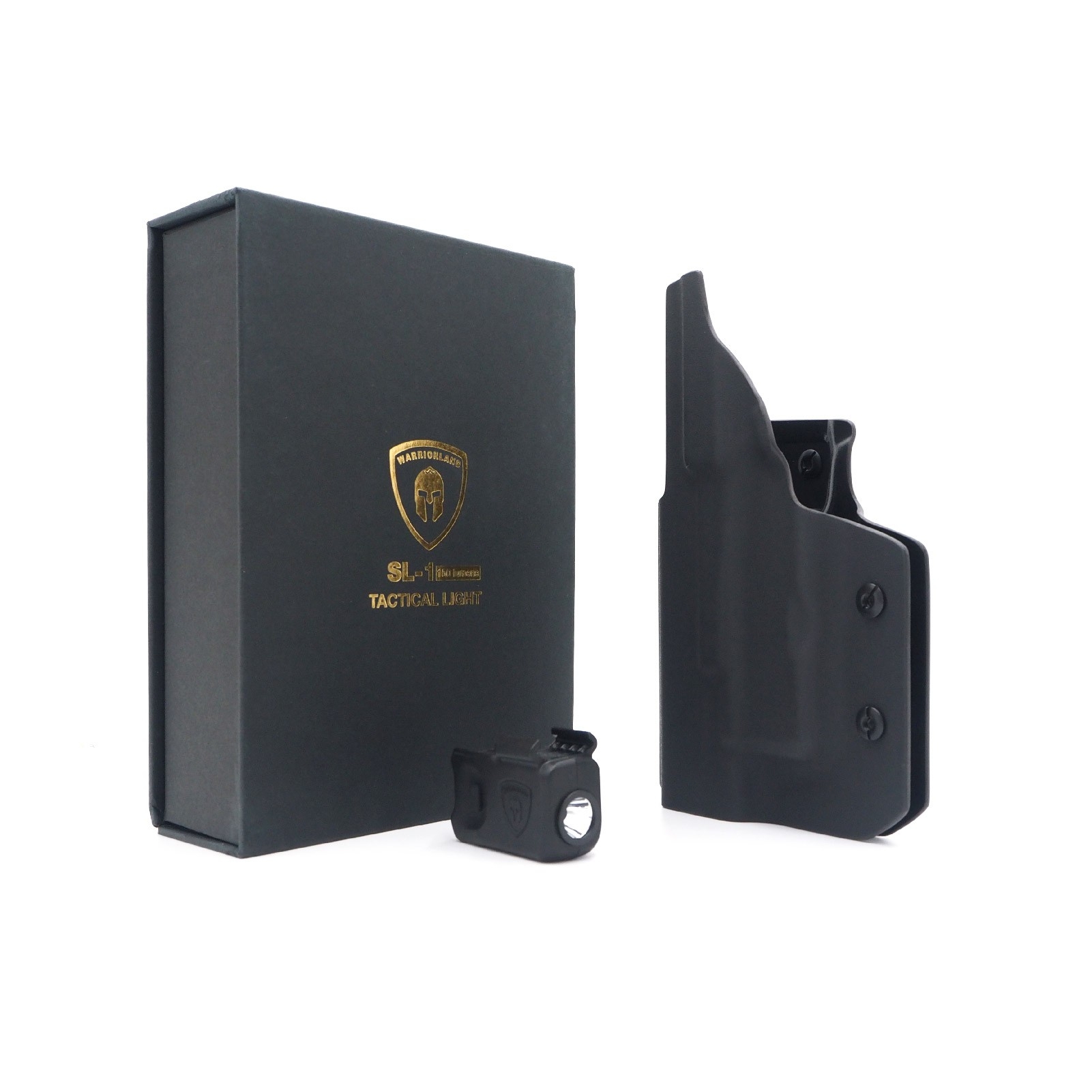 ไฟฉาย Warriorland SL-1 + ซองพกใน Kydex Glock 17/19/21/22 (Gen 3-5) & Glock 23/32 (Gen 4) (K2460)