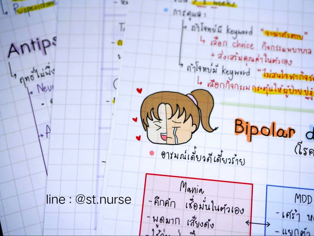 Shortnote การพยาบาลจิตเวช